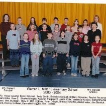 Fifth Grade Classes 2003-2004